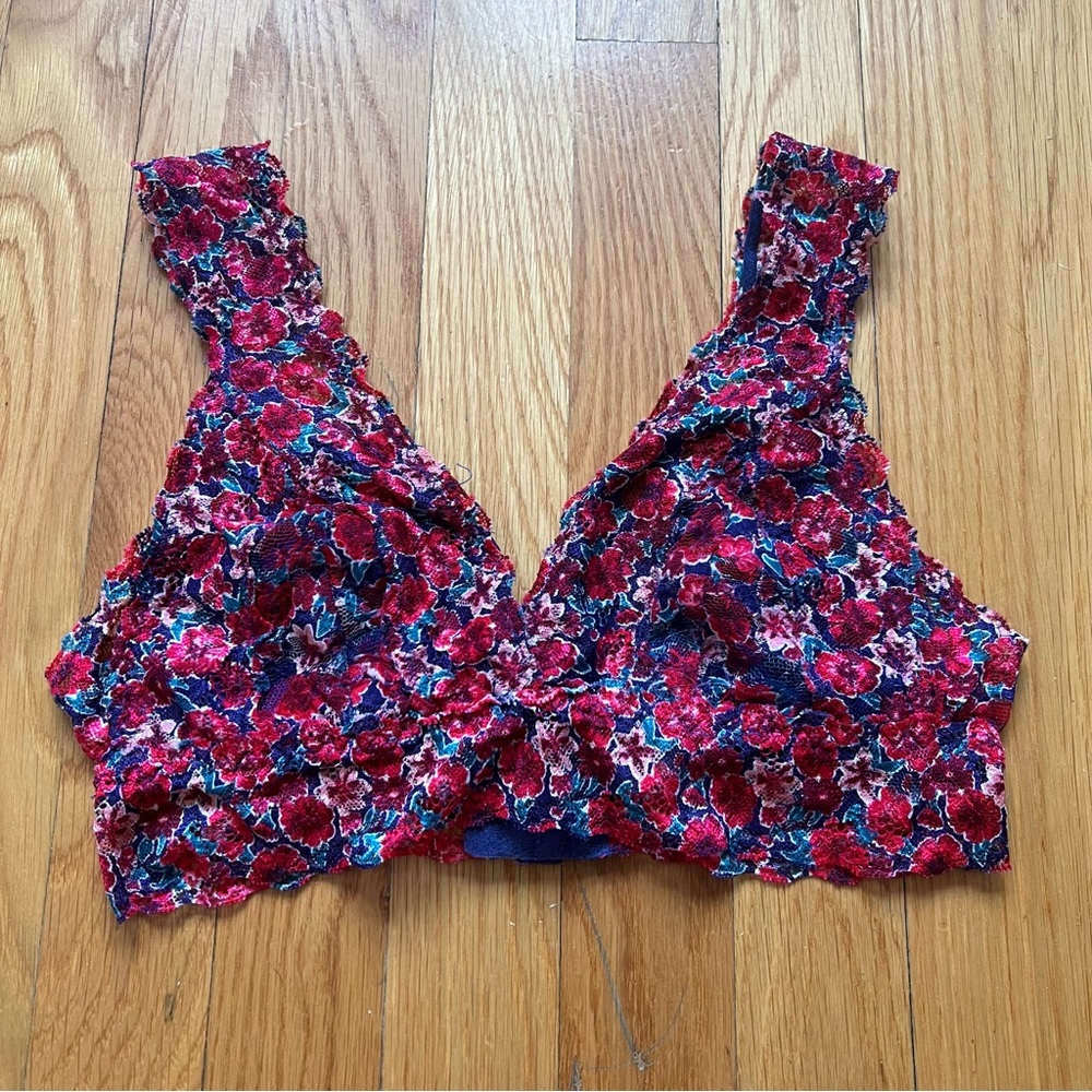 XOXO floral bralette